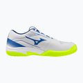 Buty do tenisa męskie Mizuno Break Shot 5 CC white/dazzling blue/ lightning 2