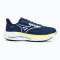 Buty do biegania męskie Mizuno Wave Rider 29 estate blue/white/lightning yellow 2
