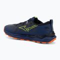 Buty do biegania męskie Mizuno Wave Daichi 9 estate blue/lightning yellow 3