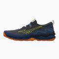 Buty do biegania męskie Mizuno Wave Daichi 9 estate blue/lightning yellow