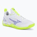 Buty do siatkówki Mizuno Wave Luminous 3 white/lightning yellow/dazzling blue