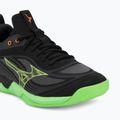 Buty do siatkówki Mizuno Wave Luminous 3 black/glowing apple/mandarin orange 7