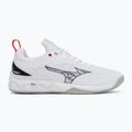 Buty do siatkówki Mizuno Wave Luminous 3 white/black/fiery red 2