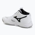 Buty do siatkówki Mizuno Wave Momentum Elite Mid white/black/fiery red 3