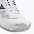 Buty do siatkówki Mizuno Wave Momentum Elite Mid white/black/fiery red 7
