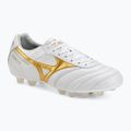 Buty piłkarskie Mizuno Morelia II Japan FG white/football gold/galaxy silver