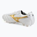 Buty piłkarskie Mizuno Morelia II Japan FG white/football gold/galaxy silver 3