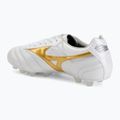 Buty piłkarskie Mizuno Morelia II Elite FG white/football gold/galaxy silver 3