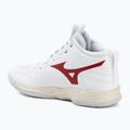 Buty do siatkówki damskie Mizuno Wave Momentum Pro Mid white/rose elegance/lava falls 3