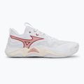 Buty do siatkówki damskie Mizuno Wave Momentum Elite white/rose elegance/lava falls 2