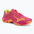 Buty do siatkówki Mizuno Wave Lightning Elite pink tetra/fortune yellow/ligh