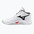 Buty do siatkówki Mizuno Wave Momentum Pro Mid white/black/fiery red 8