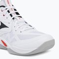 Buty do siatkówki Mizuno Wave Momentum Pro Mid white/black/fiery red 7