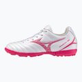 Buty piłkarskie dziecięce Mizuno Monarcida Neo III Select Jr AS white/fuchsia purple