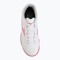 Buty piłkarskie dziecięce Mizuno Monarcida Neo III Select Jr AS white/fuchsia purple 5
