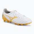 Buty piłkarskie Mizuno Morelia Neo IV Pro FG white/mp gold/cool gray 3c