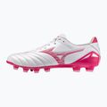 Buty piłkarskie Mizuno Morelia Neo IV Pro FG white/fuchsia purple/fuchsia purple
