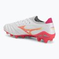Buty piłkarskie Mizuno Morelia Neo IV Beta Japan FG white/pink tetra/fuchsia purple 3