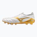 Buty piłkarskie Mizuno Morelia Neo IV Beta Elite FG white/mp gold/cool gray 3c