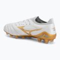 Buty piłkarskie Mizuno Morelia Neo IV Beta Elite FG white/mp gold/cool gray 3c 3