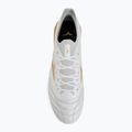 Buty piłkarskie Mizuno Morelia Neo IV Beta Elite FG white/mp gold/cool gray 3c 5