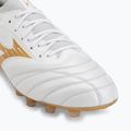 Buty piłkarskie Mizuno Morelia Neo IV Beta Elite FG white/mp gold/cool gray 3c 7