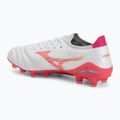 Buty piłkarskie Mizuno Morelia Neo IV Beta Elite FG white/pink tetra/fuchsia purple 3