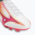 Buty piłkarskie Mizuno Alfa III Pro FG white/fuchsia purple 7