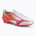 Buty piłkarskie Mizuno Alfa III Elite FG white/fuchsia purple