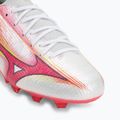 Buty piłkarskie Mizuno Alfa III Elite FG white/fuchsia purple 7