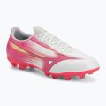 Buty piłkarskie Mizuno Alfa III Select FG white/fuchsia purple