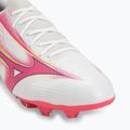 Buty piłkarskie Mizuno Alfa III Select FG white/fuchsia purple 7