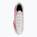 Buty piłkarskie dziecięce Mizuno Alfa III Select Jr FG white/fuchsia purple 5