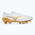 Buty piłkarskie Mizuno Morelia Neo IV Beta Elite Mix white/mp gold/cool gray 3c 2