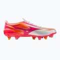 Buty piłkarskie Mizuno Alpha III Japan Mix white/fuchsia purple 2