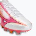 Buty piłkarskie Mizuno Alpha III Japan Mix white/fuchsia purple 7
