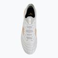 Buty piłkarskie Mizuno Morelia Neo IV Beta Elite AG white/mp gold/cool gray 3c 5