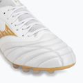 Buty piłkarskie Mizuno Morelia Neo IV Beta Elite AG white/mp gold/cool gray 3c 7