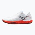 Buty do tenisa męskie Mizuno Wave Enforce Court CC fiery red/white/sun-dried tomato 2