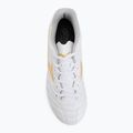 Buty piłkarskie dziecięce Mizuno Monarcida Neo III Select FG white/mp gold 5
