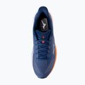 Buty do biegania męskie Mizuno Wave Skyrise 7 estate blue/white/coral rose 5