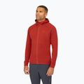 Bluza męska Rab Nexus Hoody tuscan red 3