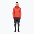 Kurtka przeciwdeszczowa damska Rab Downpour Light red grapefruit 2