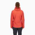 Kurtka przeciwdeszczowa damska Rab Downpour Light red grapefruit 4