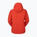 Kurtka przeciwdeszczowa damska Rab Downpour Light red grapefruit 12