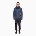 Kurtka przeciwdeszczowa damska Rab Downpour Light tempest blue 2