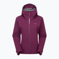 Kurtka przeciwdeszczowa damska Rab Downpour Light mulberry