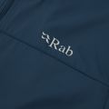 Kurtka przeciwiatrowa męska Rab Windgather Hoody tempest blue 3
