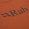 Koszulka męska Rab Stance Logo red earth 3