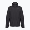 Kurtka przeciwiatrowa męska Rab Windgather Hoody black